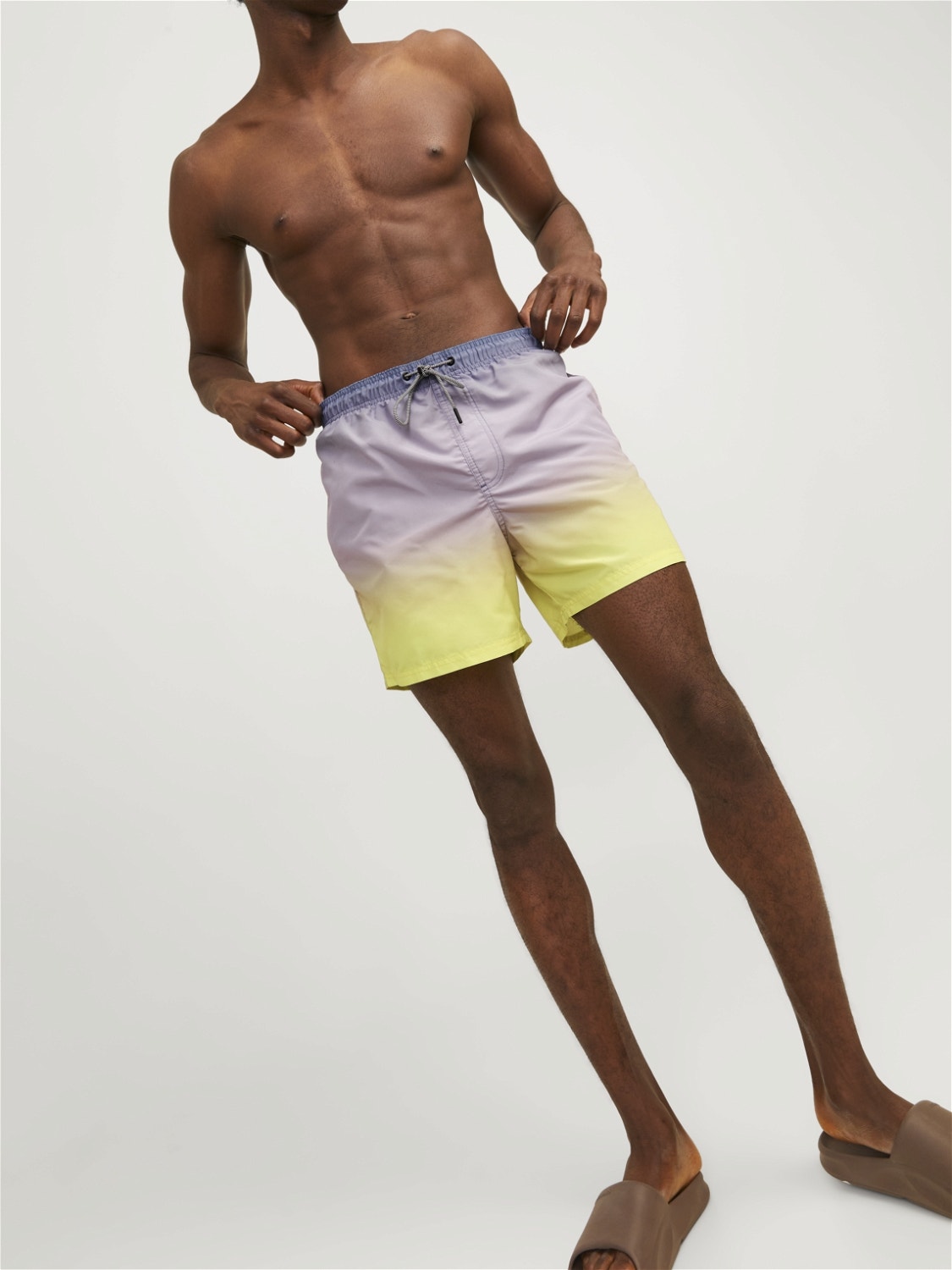 Jack & Jones Regular Fit Swim shorts -Flint Stone - 12257219