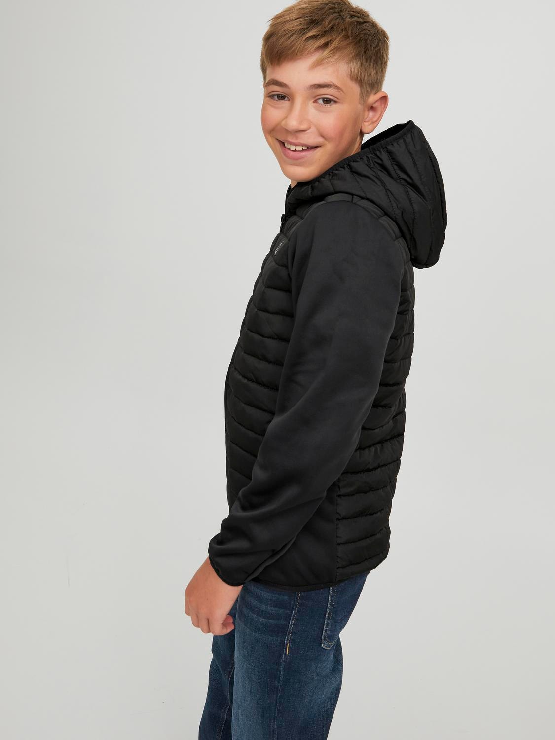 Jack & Jones Hybrid jacket Mini -Black - 12257289
