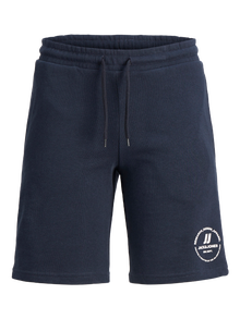 Jack & Jones Slim Fit Sweatstof shorts Mini -Navy Blazer - 12257294