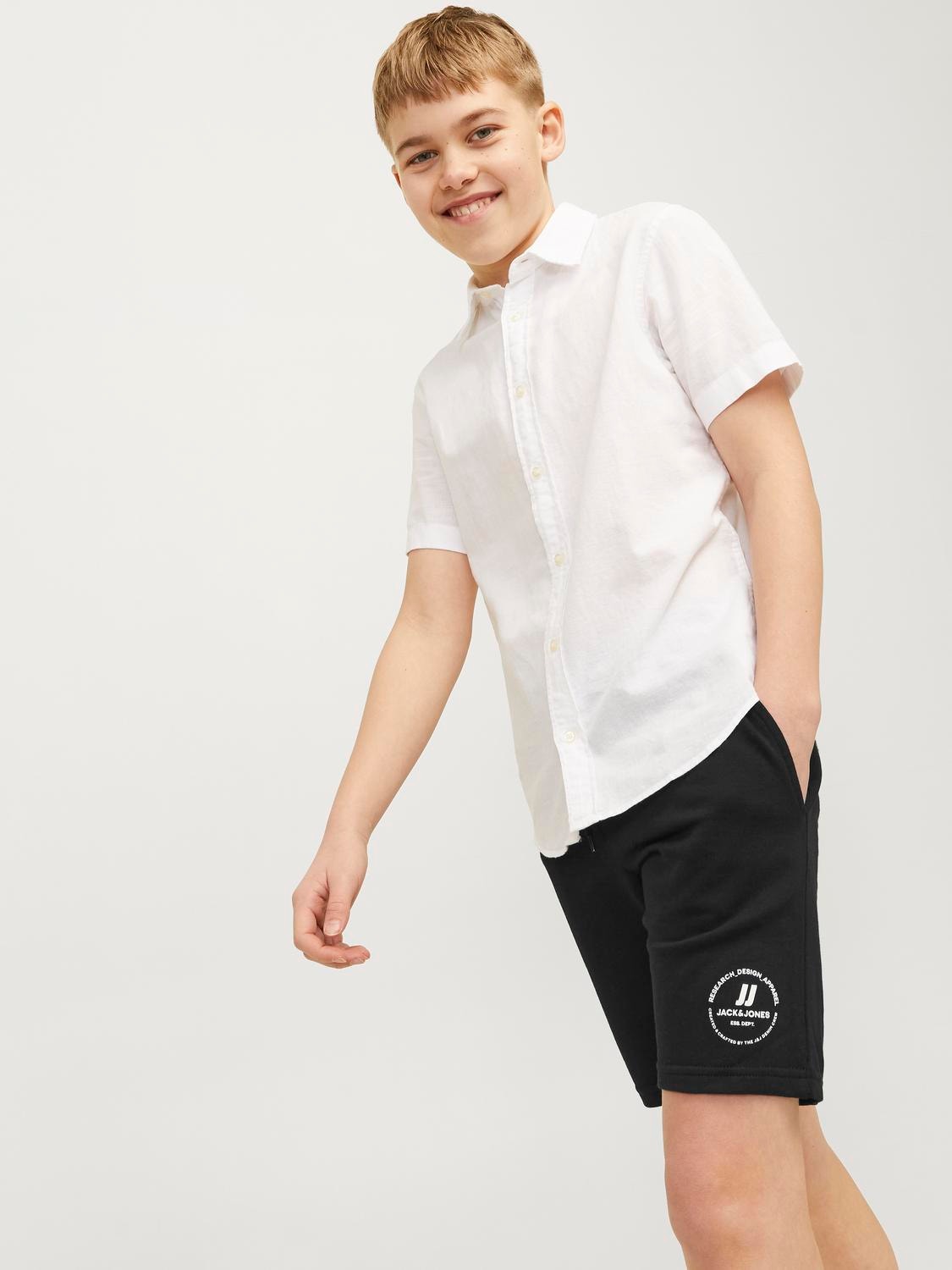 Jack & Jones Slim Fit Kraťasy na potění Mini -Black - 12257294