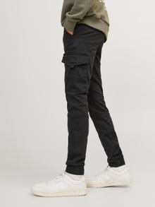 Jack & Jones Pantaloni cargo Slim Fit Mini -Black - 12257296