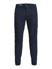 Jack & Jones Pantalon cargo Slim Fit Mini -Navy Blazer - 12257296