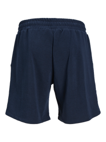 Jack & Jones Minipituinen Loose Fit Collegeshortsit -Navy Blazer - 12257300