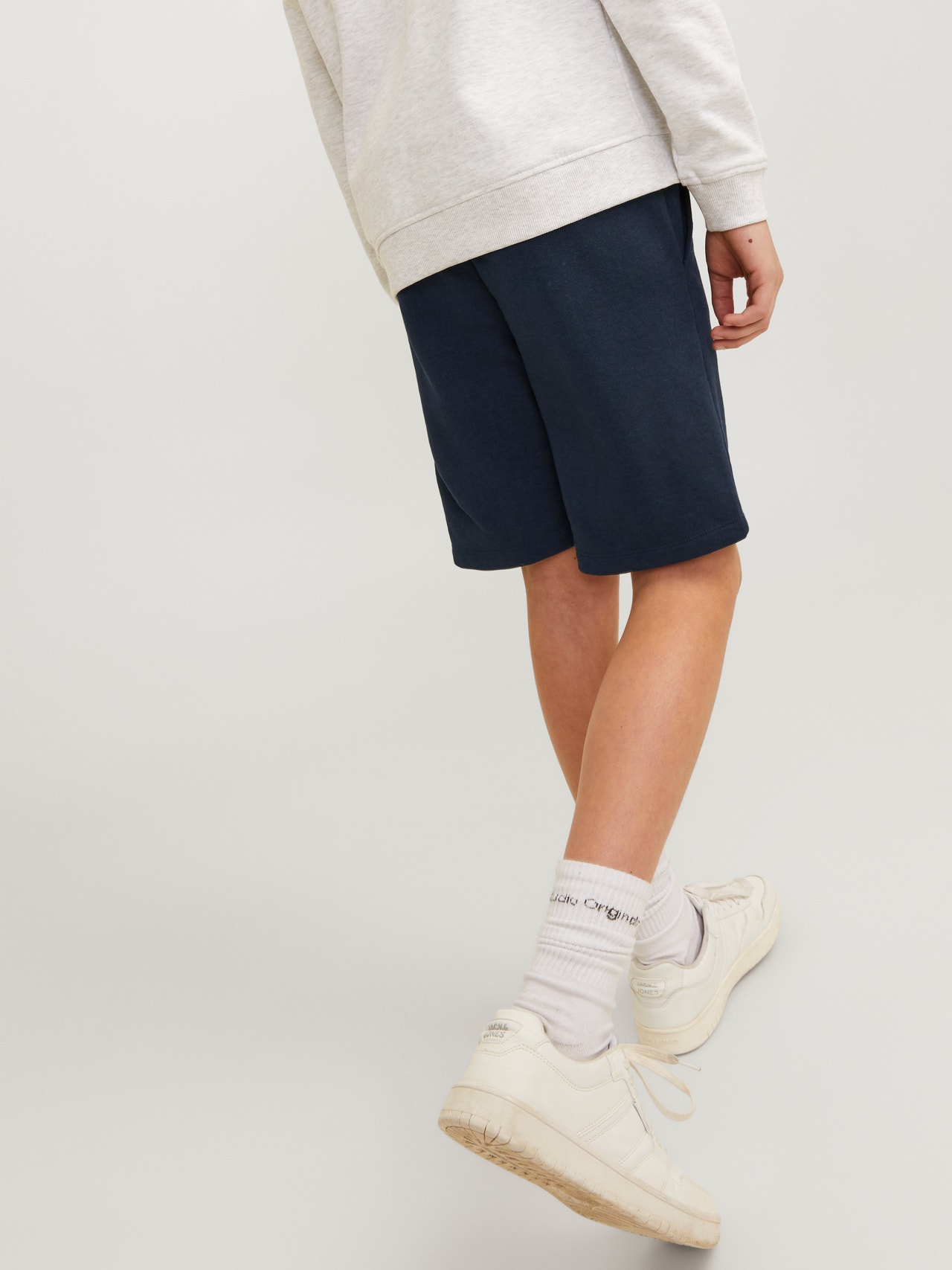 Jack & Jones Loose Fit Sweatstof shorts Mini -Navy Blazer - 12257300