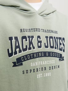 Jack & Jones Sweat à capuche Imprimé Mini -Desert Sage - 12257309