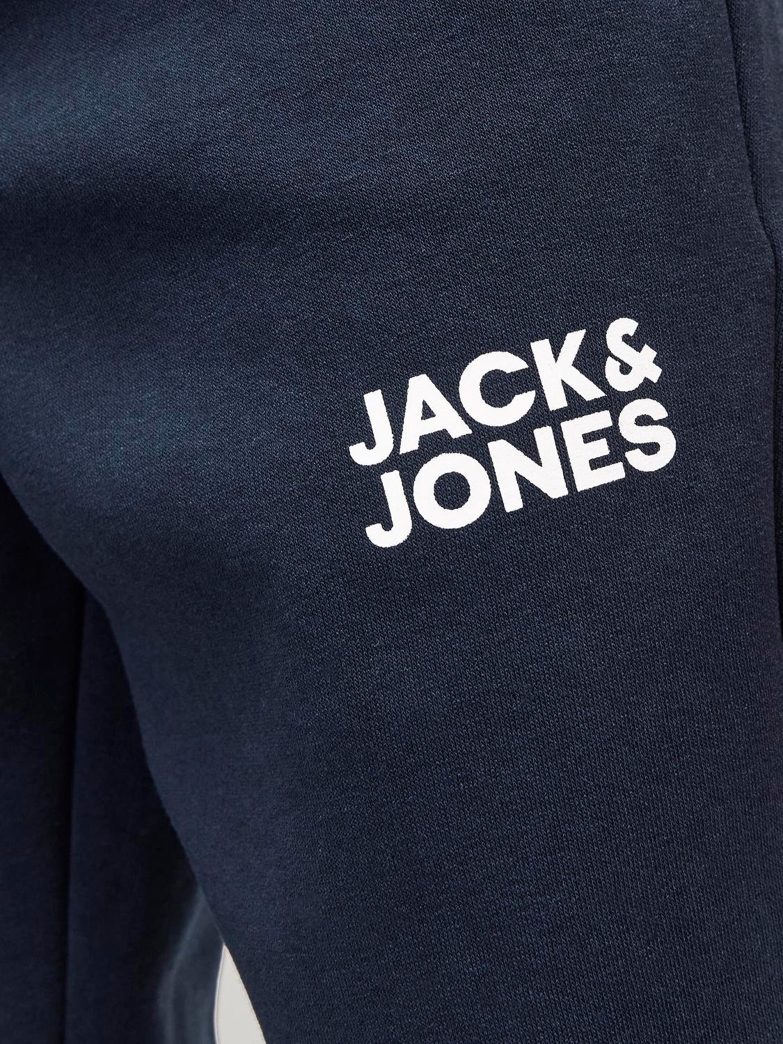 Jack & Jones Pantaloni in felpa Slim Fit Mini -Navy Blazer - 12257312