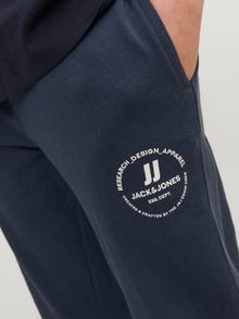 Jack & Jones Minipituinen Slim Fit Collegehousut -Navy Blazer - 12257314