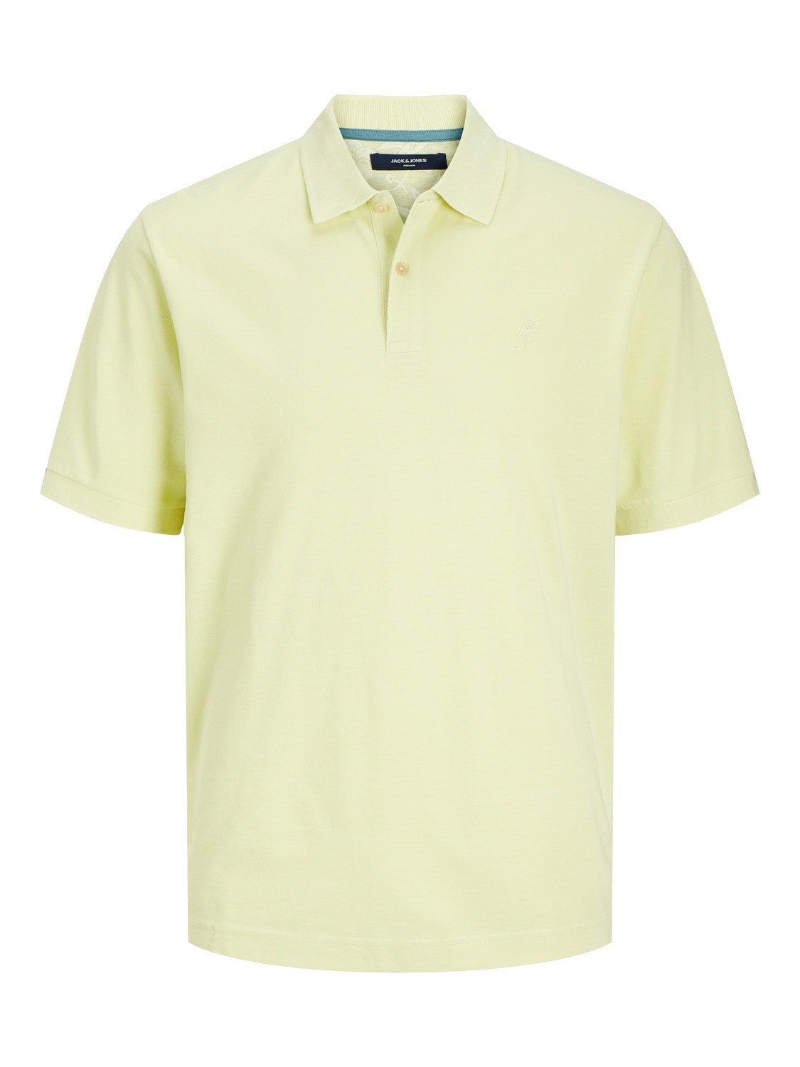 Jack & Jones Effen Polo T-shirt -Pale Lime Yellow - 12257315