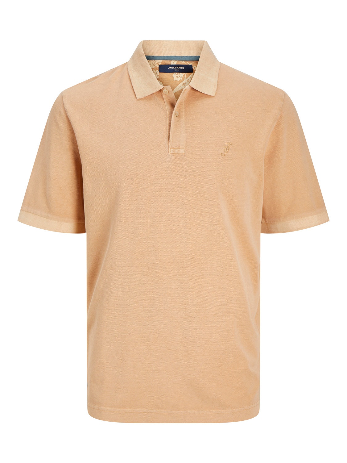 Jack & Jones Gładki Polo T-shirt -Sand - 12257315