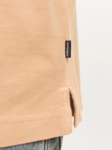 Jack & Jones Yksivärinen Polo T-paita -Sand - 12257315