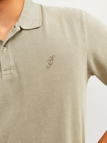 Jack & Jones Vienspalvis Polo kaklas Marškinėliai -Aloe - 12257315
