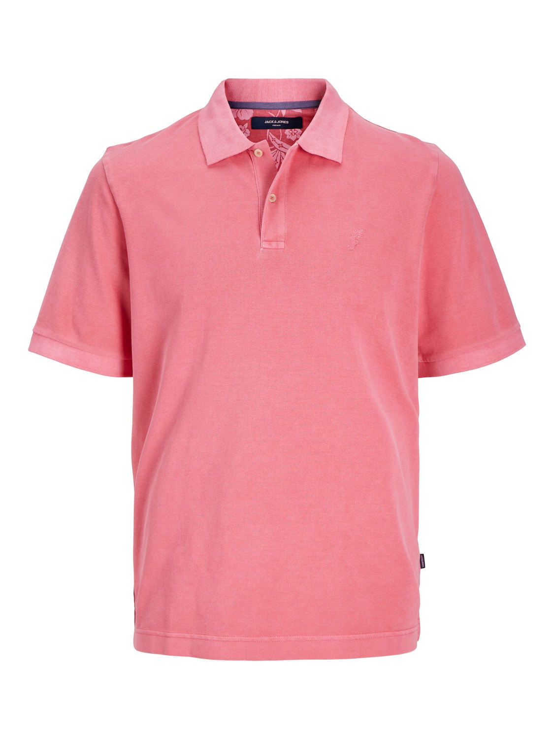 Jack & Jones Plain Polo T-shirt -Rapture Rose - 12257315