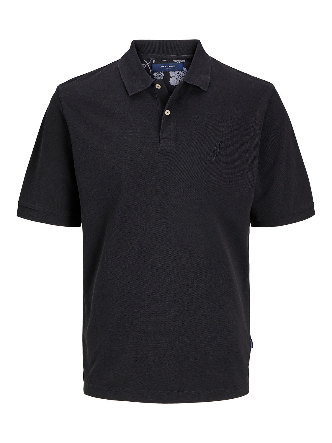 Jack & Jones Plain Polo T-shirt -Black - 12257315