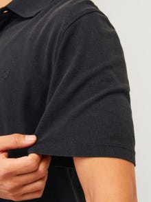 Jack & Jones Einfarbig Polo T-shirt -Black - 12257315