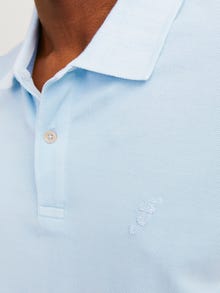 Jack & Jones Vanlig Polo T-skjorte -Cerulean - 12257315