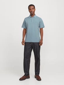 Jack & Jones Vienspalvis Polo -Flint Stone - 12257315