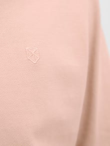 Jack & Jones Plain Shirt Collar Polo -Rose Dust - 12257315