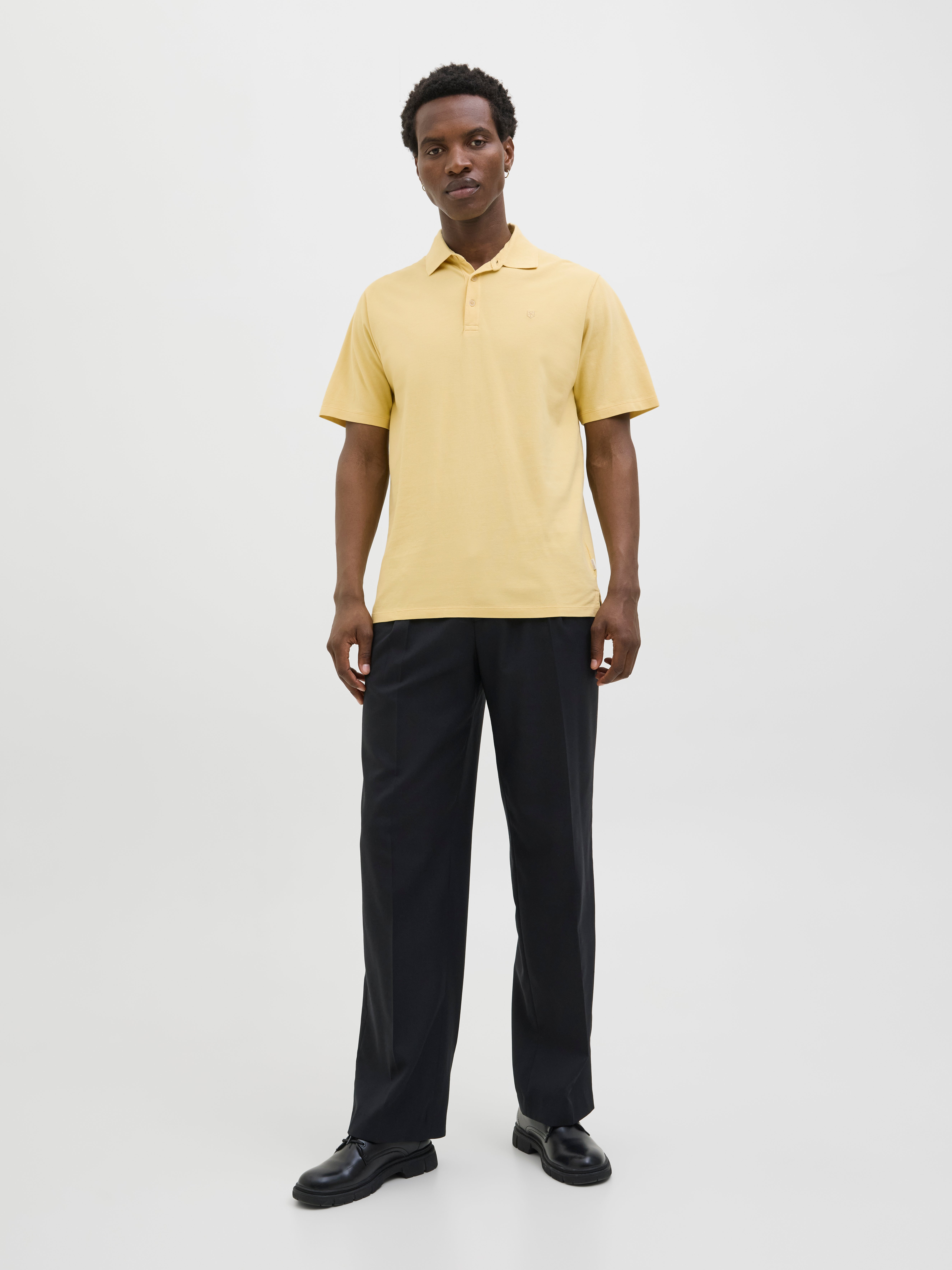 Thumbnail - Einfarbig Poloshirt