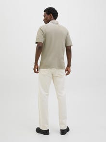 Jack & Jones Plain Shirt Collar Polo -Dried Sage - 12257315