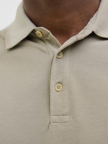Jack & Jones Plain Shirt Collar Polo -Dried Sage - 12257315