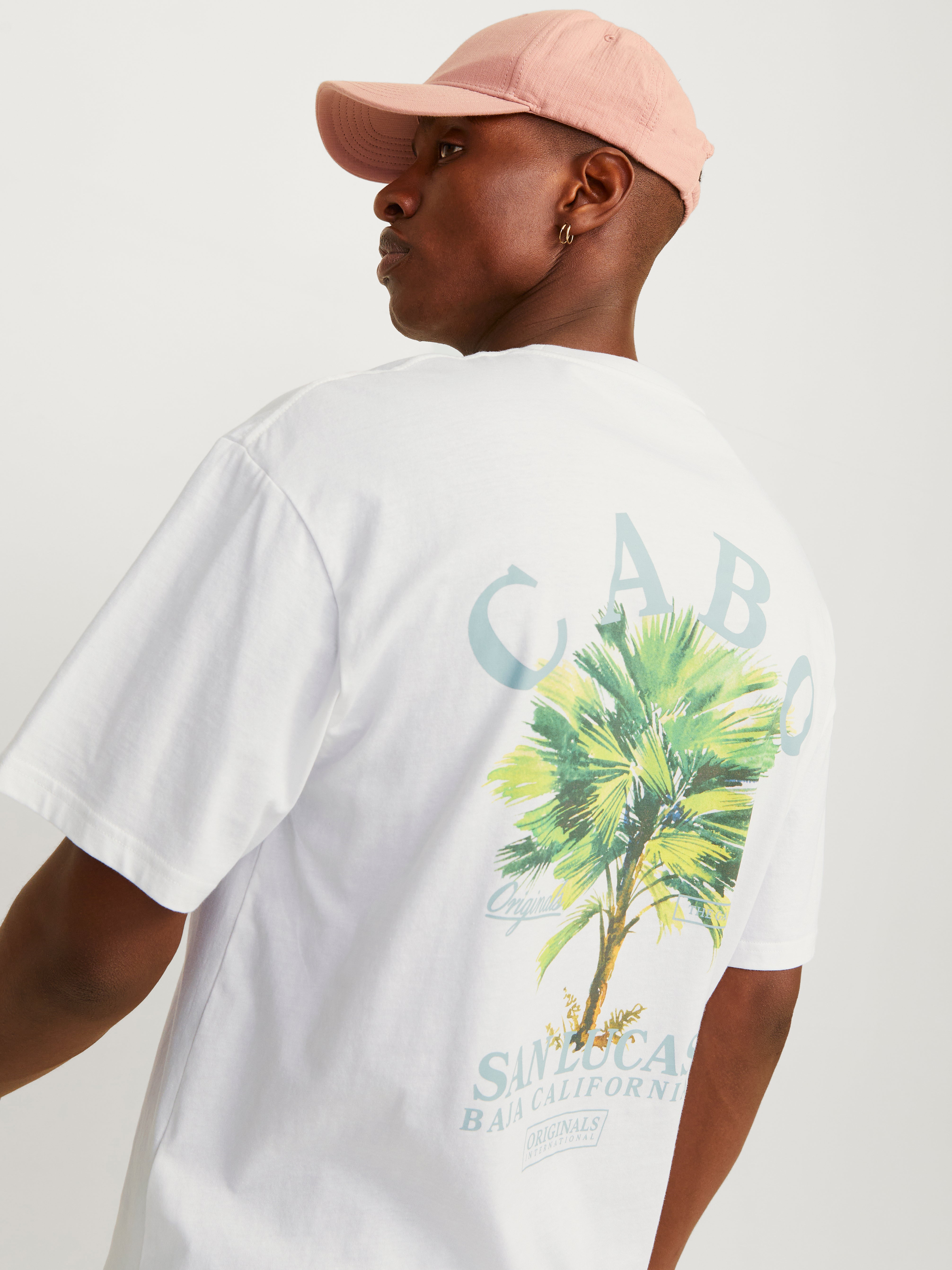 Jack & Jones Vanlig O-hals T-skjorte -Bright White - 12257353