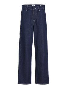 Jack & Jones JJIALEX JJCARPENTER MF 940 MNI Baggy džinsai Mini -Blue Denim - 12257359