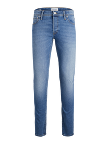 Jack & Jones JJIGLENN JJORIGINAL MF 071 NOOS MNI Priglundantys džinsai Mini -Blue Denim - 12257362