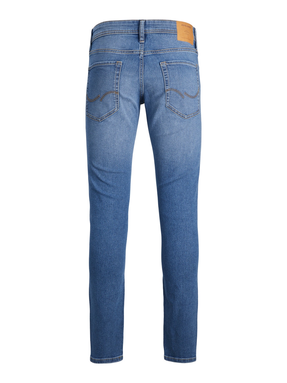 Jack & Jones JJIGLENN JJORIGINAL MF 071 MNI Slim Fit Jeans Mini -Blue Denim - 12257362