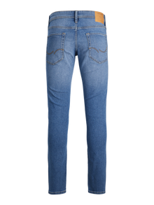 Jack & Jones JJIGLENN JJORIGINAL MF 071 NOOS MNI Priglundantys džinsai Mini -Blue Denim - 12257362
