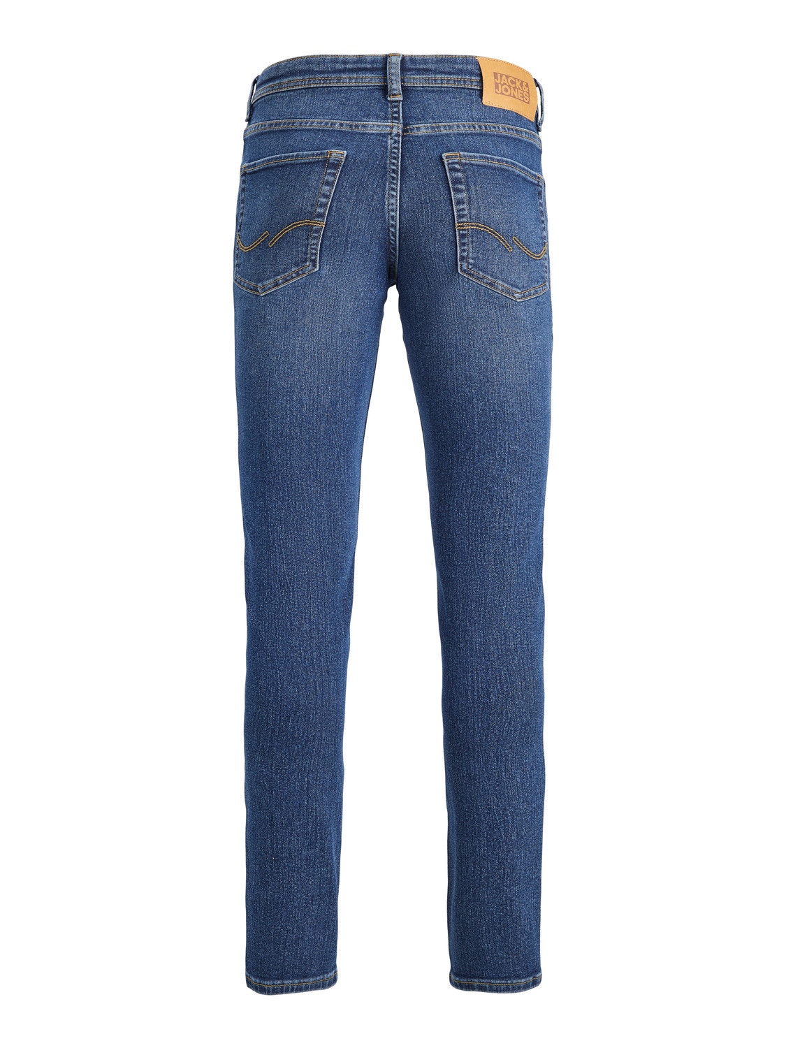 Jack & Jones JJIGLENN JJIORIGINAL MF 070 MNI Jeans Slim Fit Mini -Blue Denim - 12257363