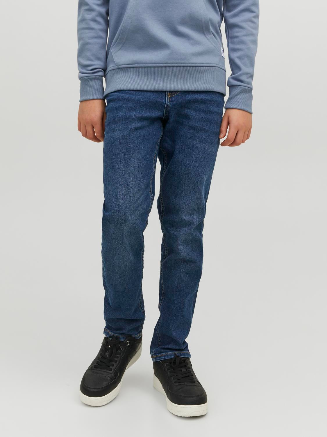 Jack & Jones JJIGLENN JJIORIGINAL MF 070 MNI Slim fit Džinsai Mini -Blue Denim - 12257363