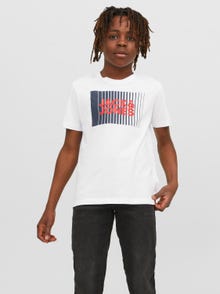 Jack & Jones Camiseta Estampado Bebés -White - 12257365