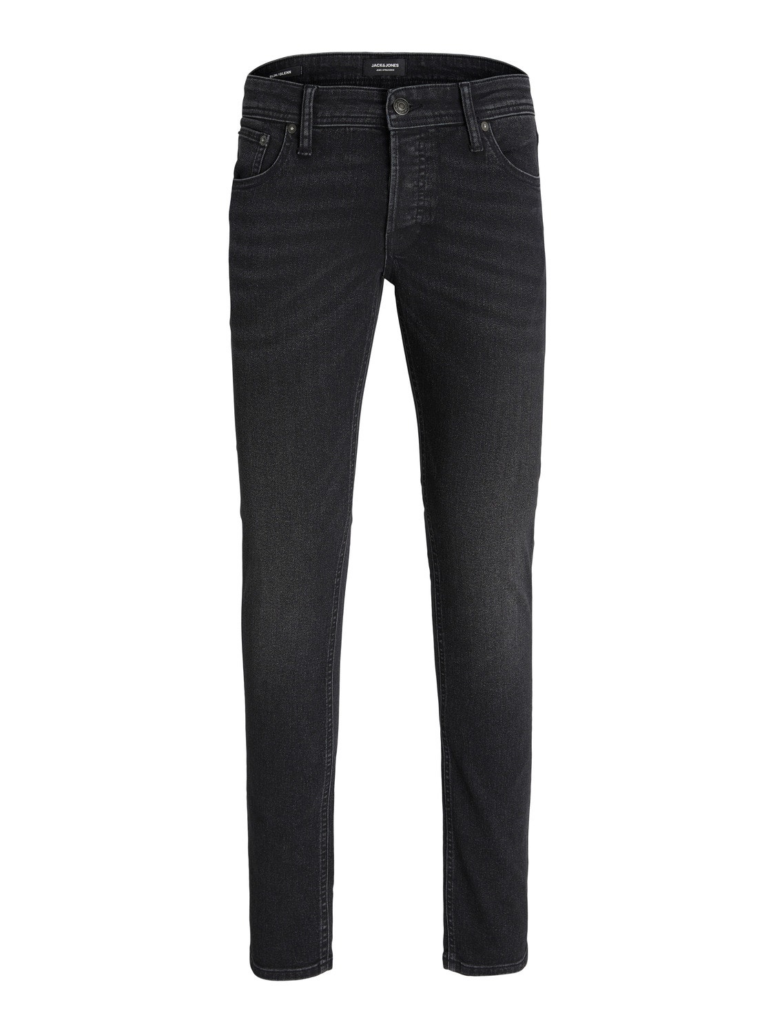 Jack & Jones JJIGLENN JJORIGINAL MF 073 MNI Jean slim Mini -Black Denim - 12257366