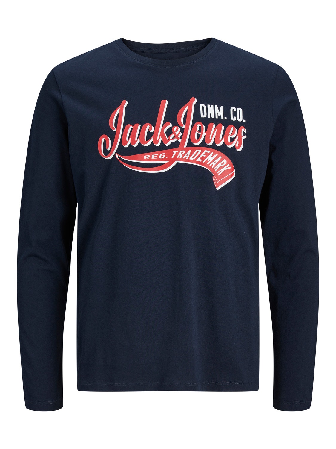 Jack & Jones Printed T-shirt Mini -Navy Blazer - 12257376