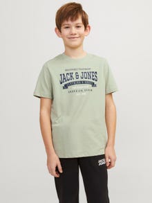 Jack & Jones Nyomott mintás Trikó Mini -Desert Sage - 12257379