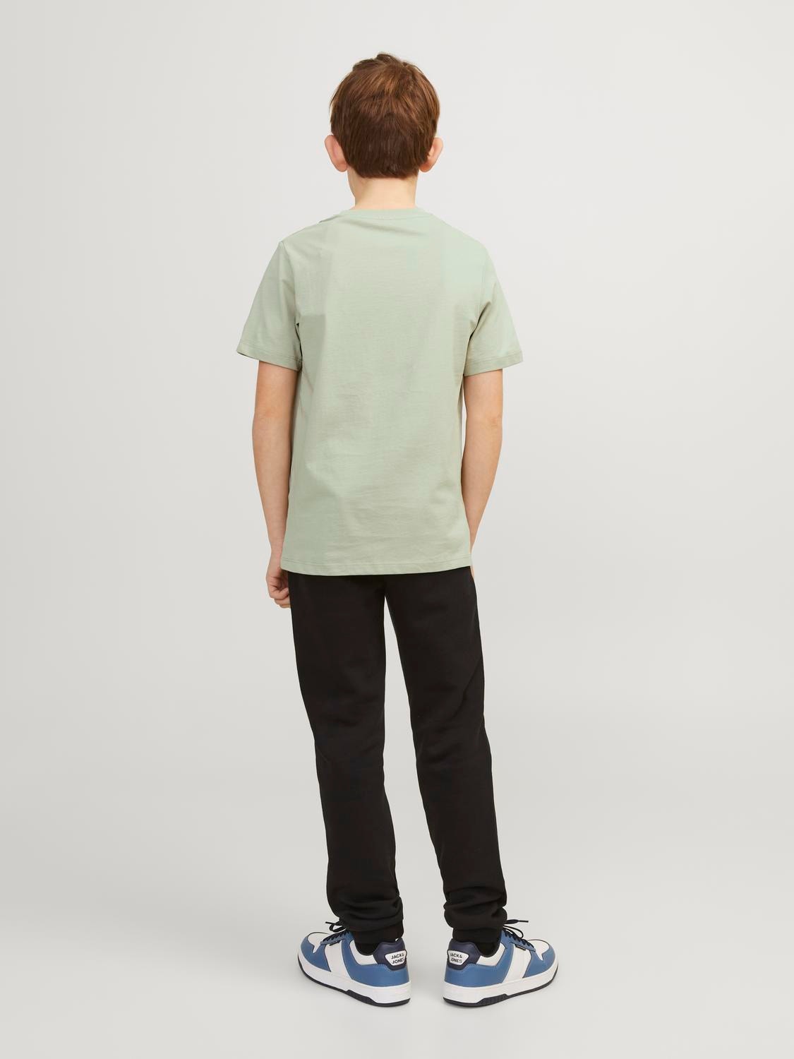 Jack & Jones Gedrukt T-shirt Mini -Desert Sage - 12257379