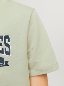 Jack & Jones Nadruk T-shirt Mini -Desert Sage - 12257379