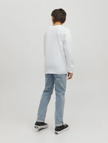 Jack & Jones Καλοκαιρινό μπλουζάκι -White - 12257381