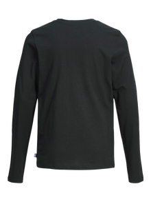Jack & Jones Gładki T-shirt Mini -Black - 12257381