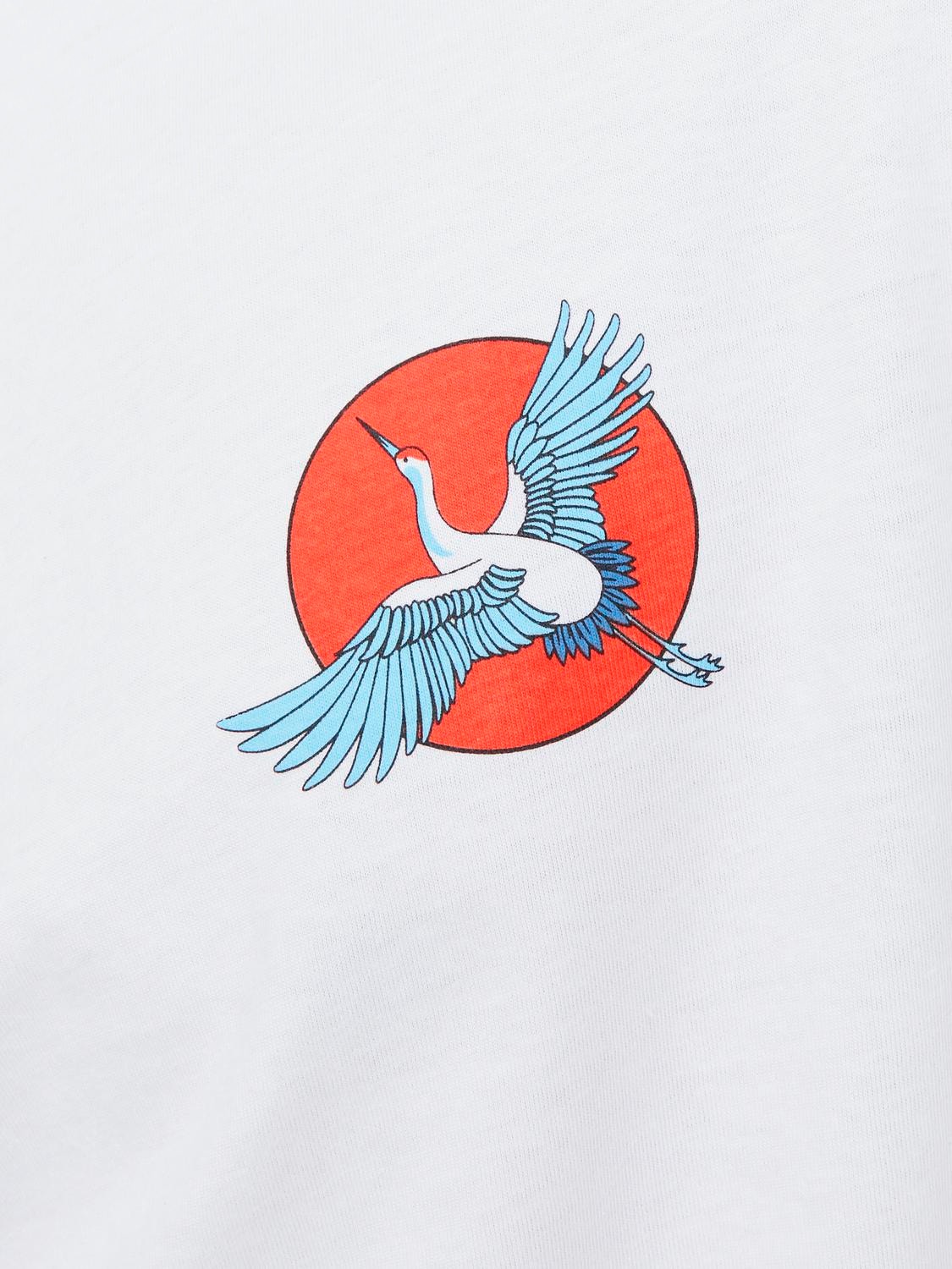 Jack & Jones Printed Crew neck T-shirt -White - 12257386
