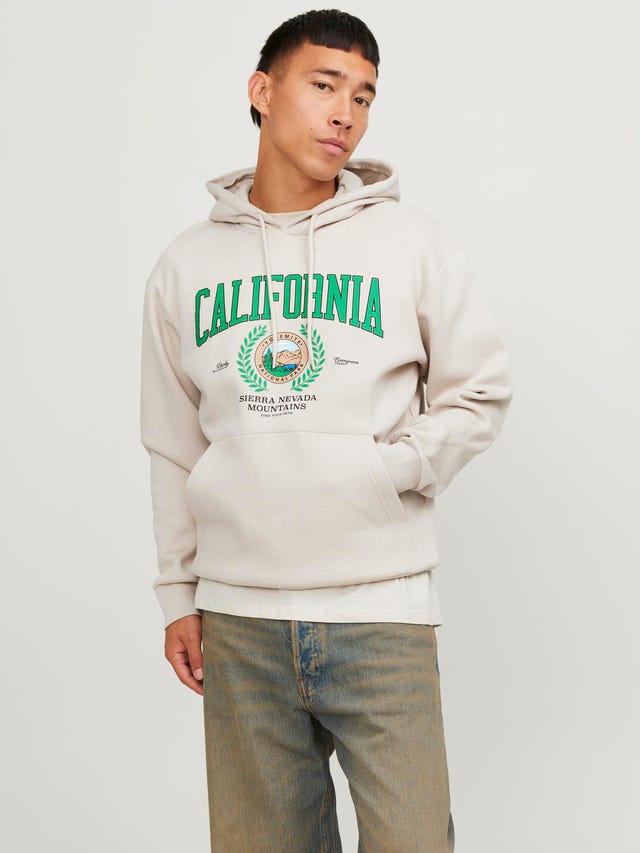 Jack & Jones Sudadera con capucha Estampado - 12257390