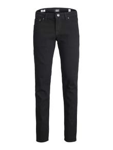 Jack & Jones JJIGLENN JJORIGINAL MF 072 MNI Jeans Slim Fit Mini -Black Denim - 12257393