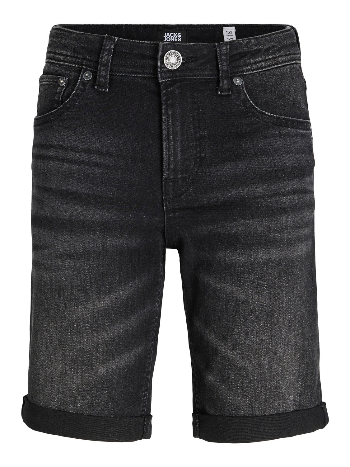 Jack & Jones Regular Fit Regular fit shorts Mini -Black Denim - 12257394