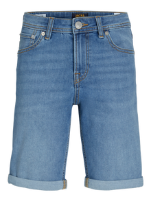 Jack & Jones Klasikinis kirpimas Klasikinio kirpimo šortai Mini -Blue Denim - 12257395