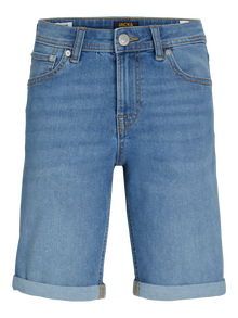 Jack & Jones Minipituinen Regular Fit Farkkushortsit -Blue Denim - 12257395