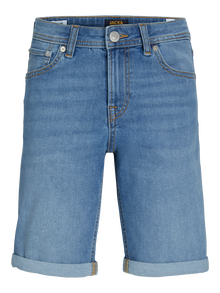 Jack & Jones Regular Fit Krótkie spodenki o kroju regular fit Mini -Blue Denim - 12257395