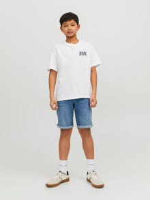 Jack & Jones Regular Fit Farmer rövidnadrág Mini -Blue Denim - 12257395