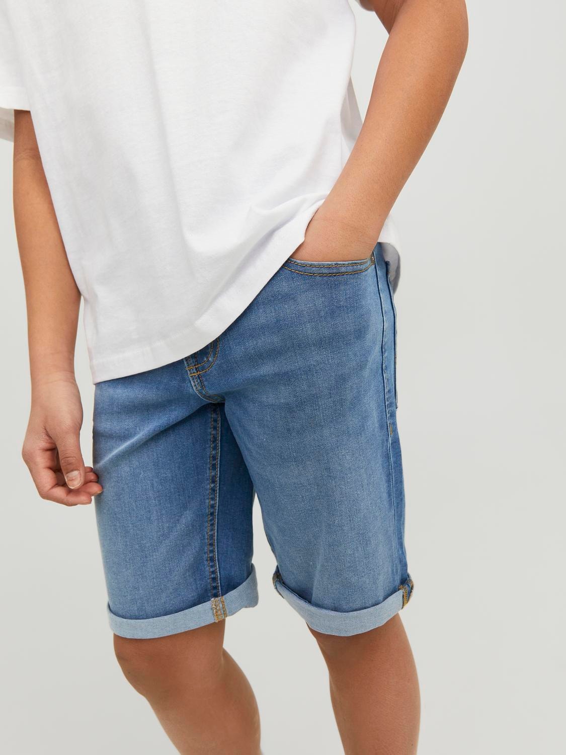 Jack & Jones Regular Fit Denim shorts Mini -Blue Denim - 12257395