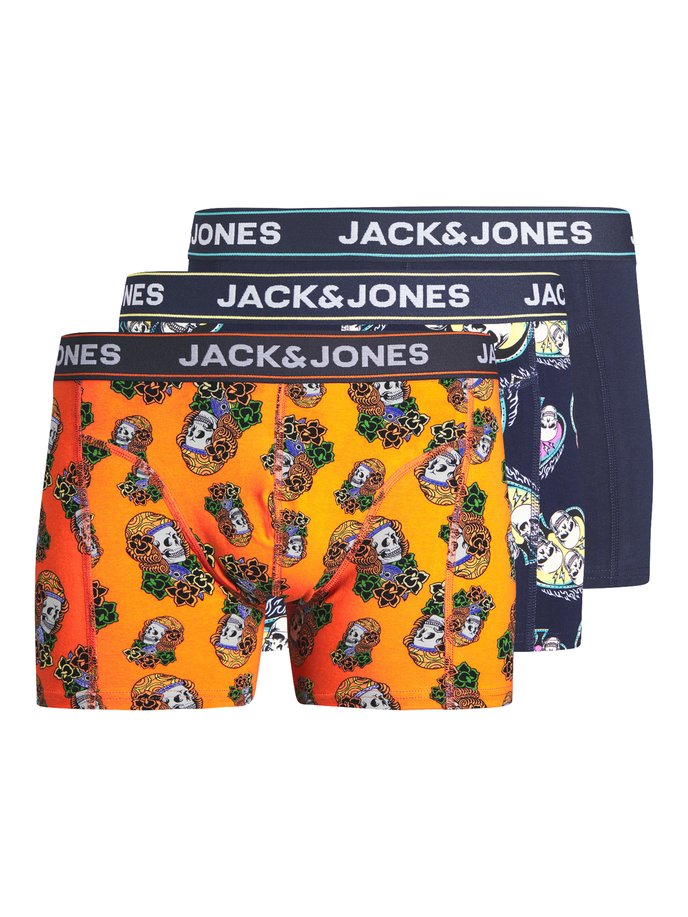 Jack & Jones Plus Size 3-pack Trunks - 12257398