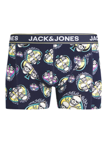 Jack & Jones Plus Size Paquete de 3 Boxers -Navy Blazer - 12257398